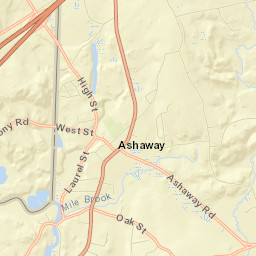 Ashaway Street Map