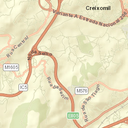 Candoso Street Map