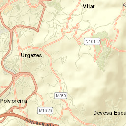 Urgeses Street Map