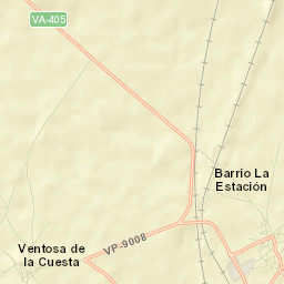 Ventosa de la Cuesta Street Map
