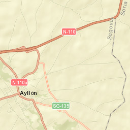 Ayllón Street Map