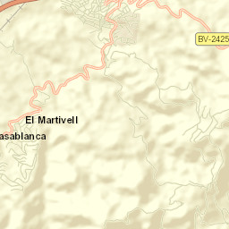 Gelida Street Map
