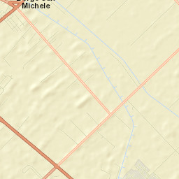 Borgo San Michele Street Map