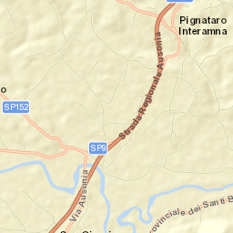 Pignataro Interamna Street Map