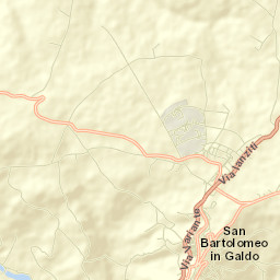 San Bartolomeo in Galdo Street Map