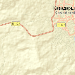Kavadarci Street Map