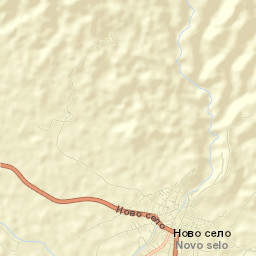 Novo Selo Street Map