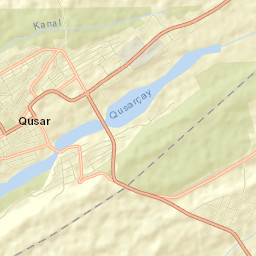 Qusar Street Map