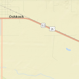 Oshkosh Street Map