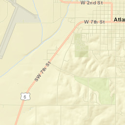 1-49 East 7th Street, Atlantic, IA 50022 Street Map