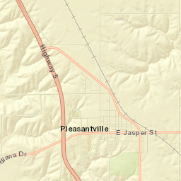 Pleasantville Street Map