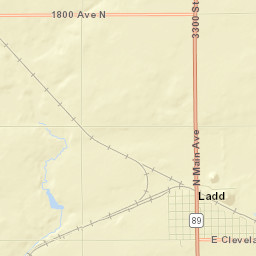 Ladd Street Map