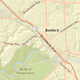 Bedford Street Map