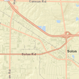 Solon Street Map