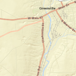 Greenville Street Map