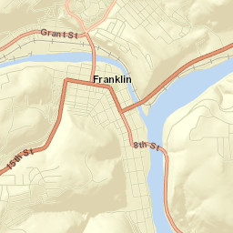 Franklin Street Map