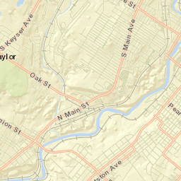 Taylor Street Map