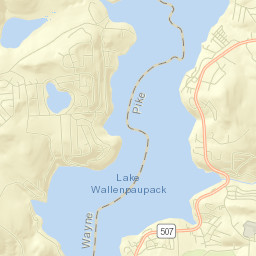 Wallenpaupack Lake Estates Street Map