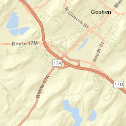 Goshen Street Map