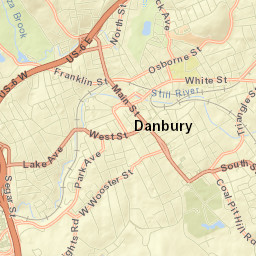Danbury Street Map