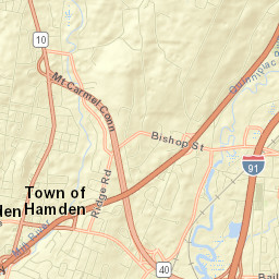 Hamden Street Map