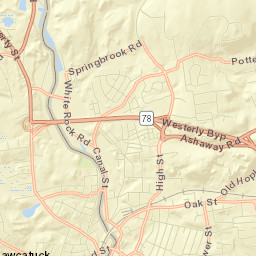Pawcatuck Street Map