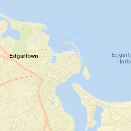 Edgartown Street Map