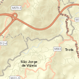 Serzedo Street Map
