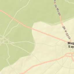 Muga de Sayago Street Map