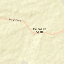 Peleas de Abajo Street Map