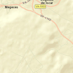 Megeces Street Map