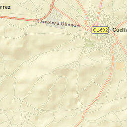 Cuéllar Street Map