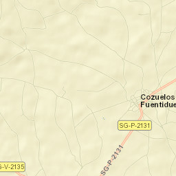 Cozuelos de Fuentidueña Street Map