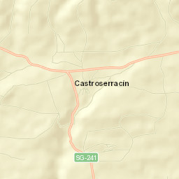 Castroserracín Street Map