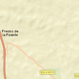 Fresno de la Fuente Street Map
