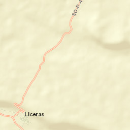 Liceras Street Map