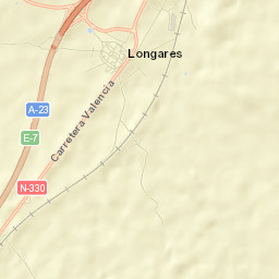 Longares Street Map