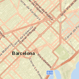 Barcelona Street Map