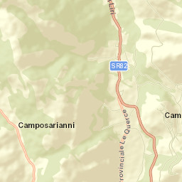 Campodimele Street Map