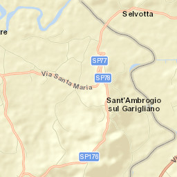 Sant'Ambrogio sul Garigliano Street Map
