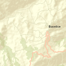 Baselice Street Map