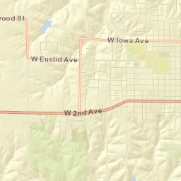 100-198 West Salem Avenue, Indianola, IA Street Map