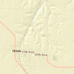 Orion Street Map