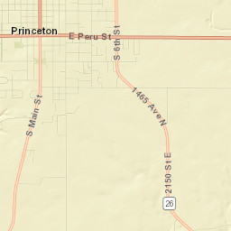 Princeton Street Map