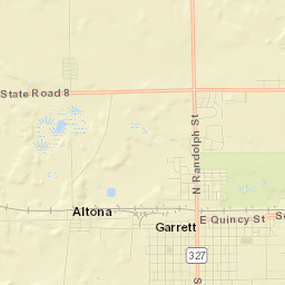 Garrett Street Map