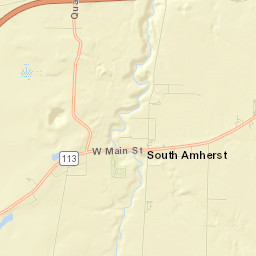 South Amherst Street Map