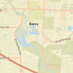 Berea Street Map