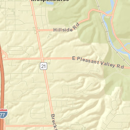 Independence Street Map