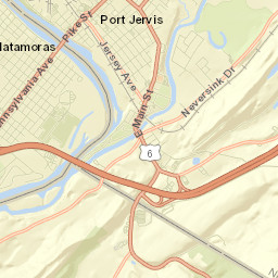 Matamoras Street Map