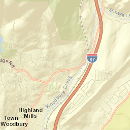 Highland Mills Street Map